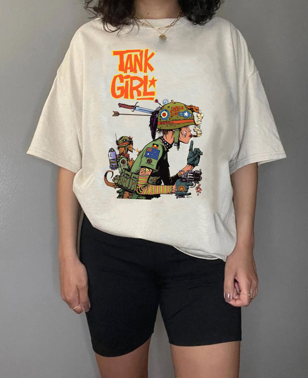 Tank Girl Shirt Tank Girl Fan Gifts Rachel Talalay Jamie Etsy