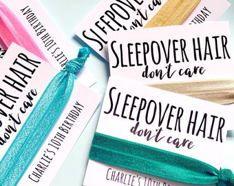 Custom hair ties | Add any text | Hair ties | Customisable elastic hair tie | Favours | Hen party favours | Personalised favours