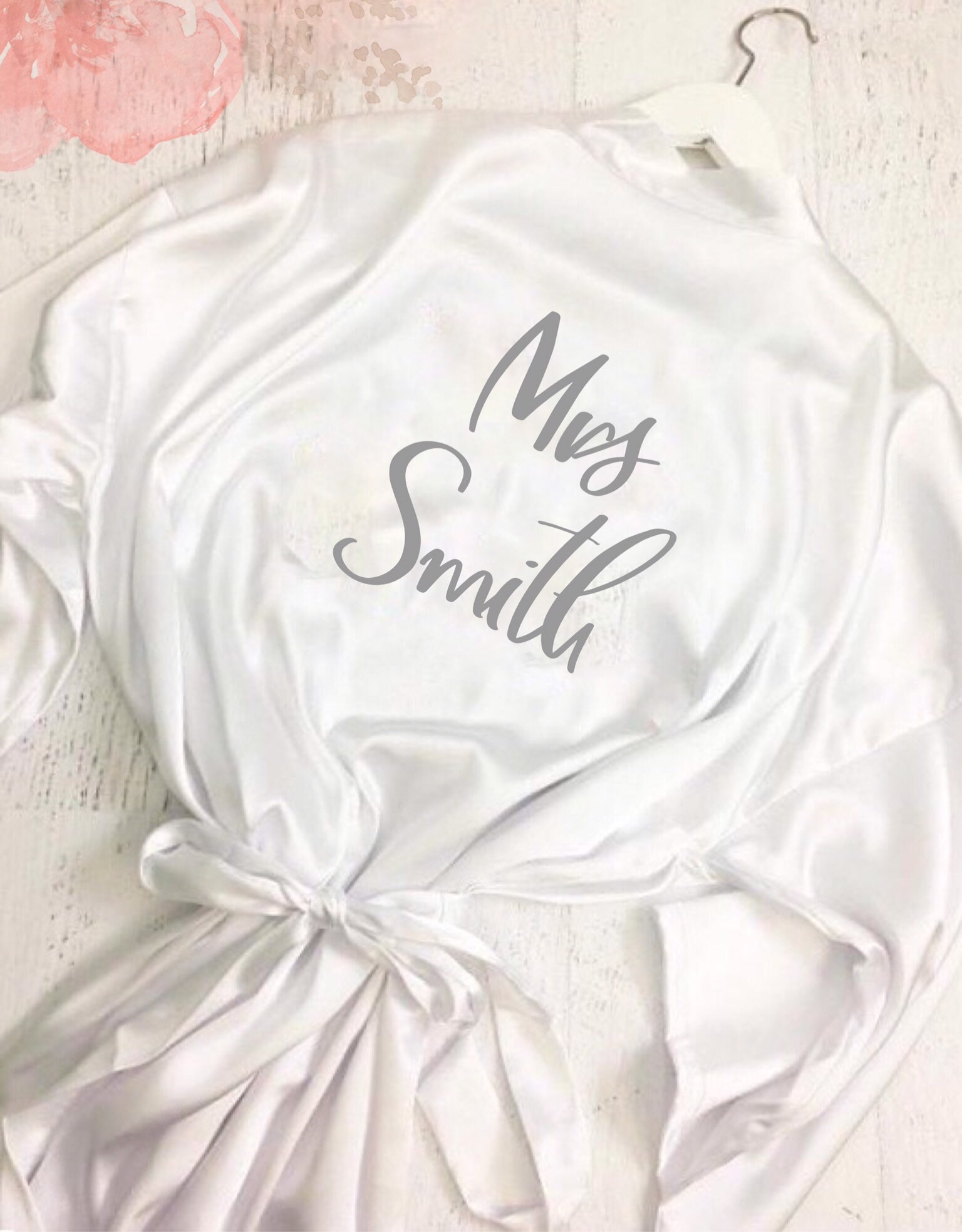 bridal dressing robe