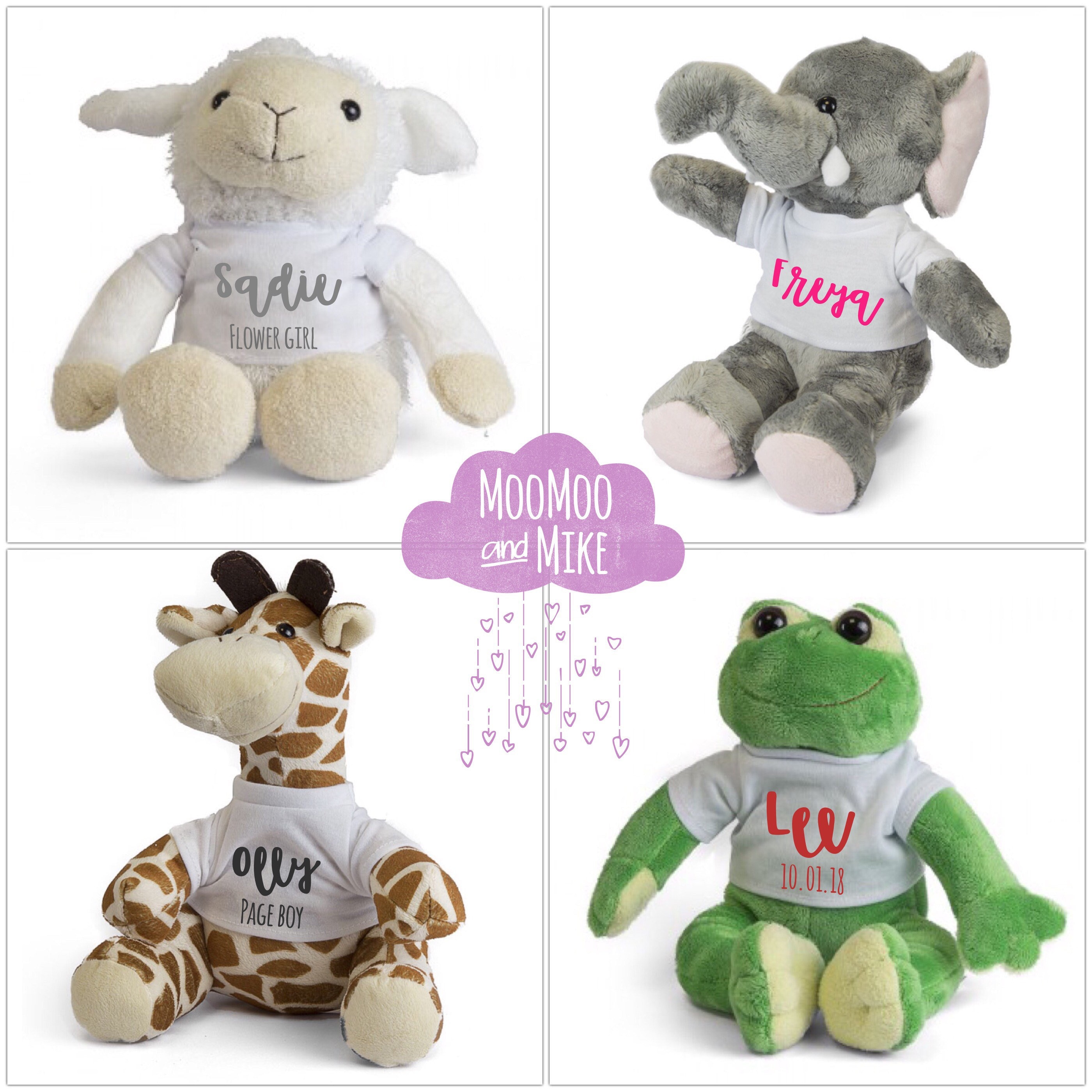 personalised soft toys