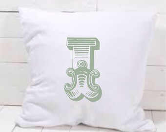 Monogram cushion cover | Personalised pillow | Bedroom decor | Home decor