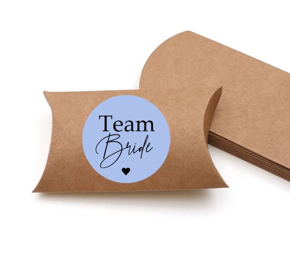 Fill your own favour boxes | Team bride | Pillow box | Wedding favours | favour box | Party Favours | sweet boxes