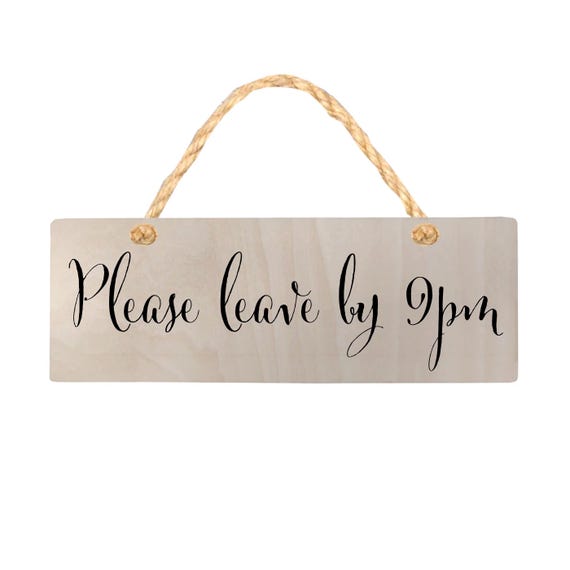 Personalised wooden sign | Add any text | Hanging sign | Kitchen sign | Bedroom sign | Office sign