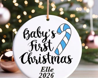 Baby’s first Christmas bauble | Christmas hanging ornament | Christmas bauble | Christmas decor | 1st Christmas