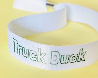 Personalised fabric wristbands | Add any text | Wedding wristbands | Bride Tribe | Hen party wristband | Save the date | Hen favour