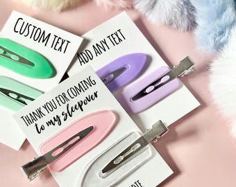 Personalised hair clips | Add any text | Personalised Hair accessorises | Bride tribe clips | Hair pins | name hair clip