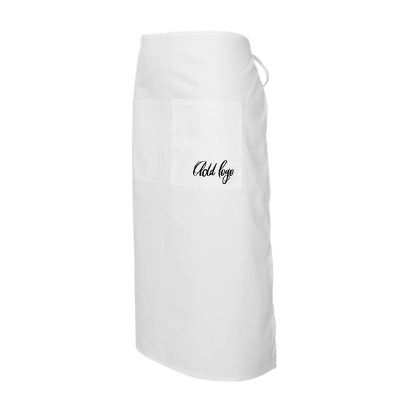 Personalised Apron | Kitchenware | add logo | Cooking gifts Apron - Bistro apron with Pockets | Chef apron