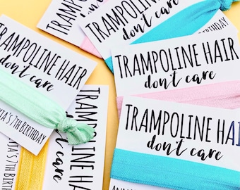 Custom hair ties | Add any text | Hair ties | Customisable elastic hair tie | Favours | Hen party favours | Personalised favours
