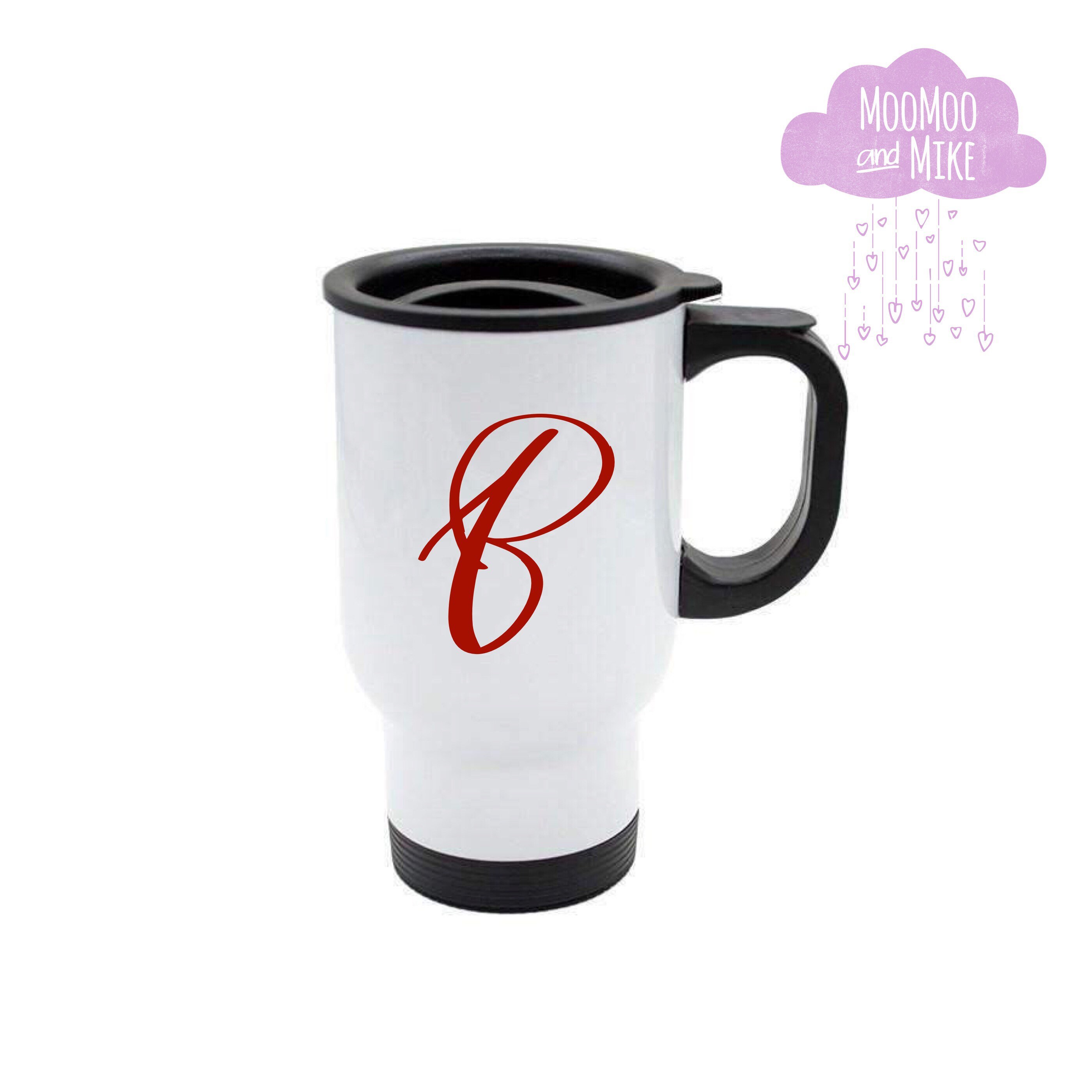Travel mug Personalised mug Add any text 14oz mugs Custom mug