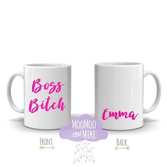 Boss bitch mug | Boss mug | Add any text | Personalised mug | Custom mug