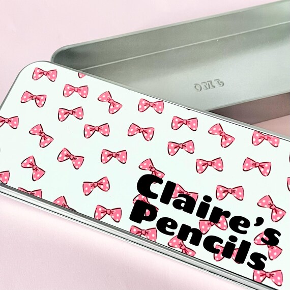 Pencil tin | Add any text | Personalised pencil tin | Teacher gifts