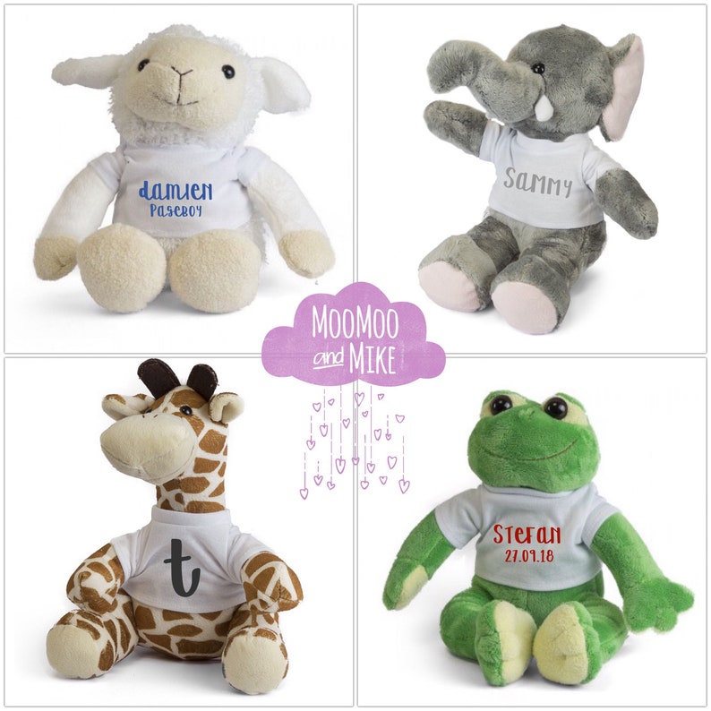 personalised soft toys