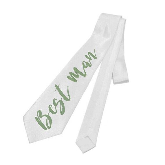 Tie | Personalised wedding tie | Groomsman gift | Wedding gifts | Bestman gifts | Made to order