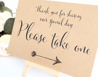 Signs, tags+invites