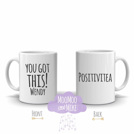 You got this positivitea mug | Coffee mug | can be personalised | Motivational mug