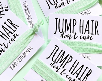 Custom hair ties | Add any text | Hair ties | Customisable elastic hair tie | Favours | Hen party favours | Personalised favours