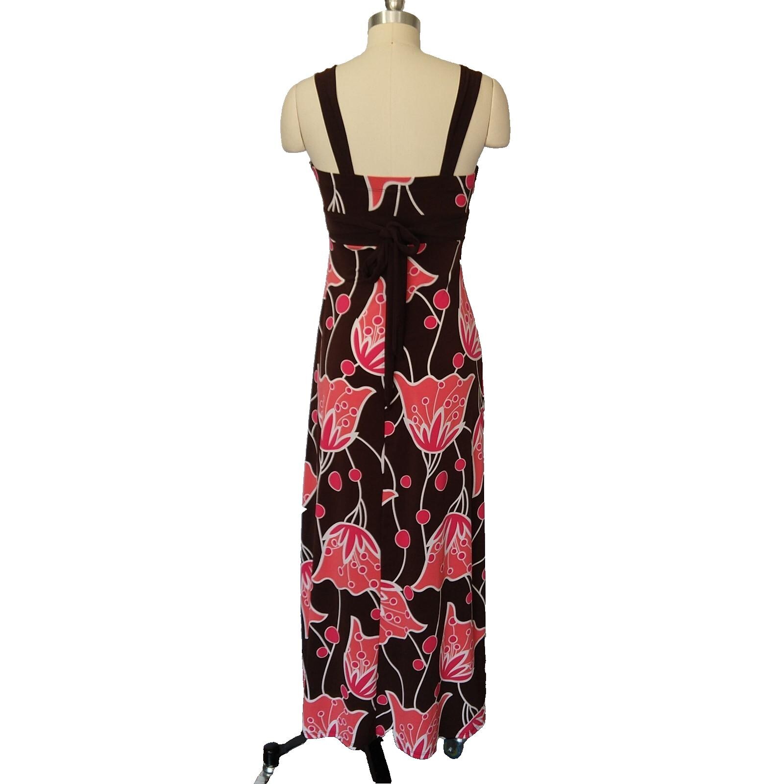 empire waist tank maxi dress in floral Empire-Waist Tank Maxi Dress in Floral