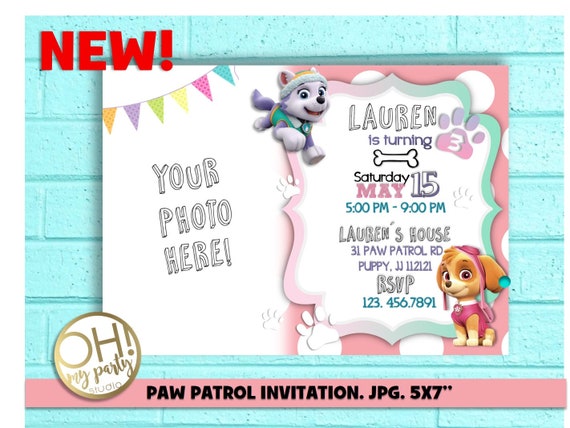Fetes Occasions Speciales Personnalise Anniversaire Invitations Paw Patrol X 5 Maison Whpropiedades Cl Fetes Occasions Speciales Personnalise Anniversaire Invitations Paw Patrol X 5 Maison Whpropiedades Cl