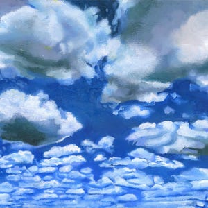 PRINT of Clouds of Summer