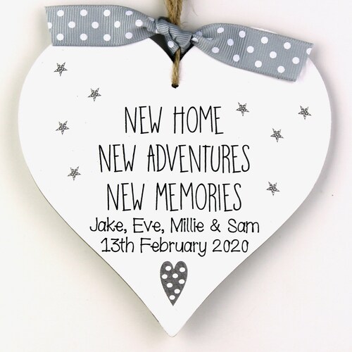 House Plaque Personalised Gift Housewarming Gift New House Etsy