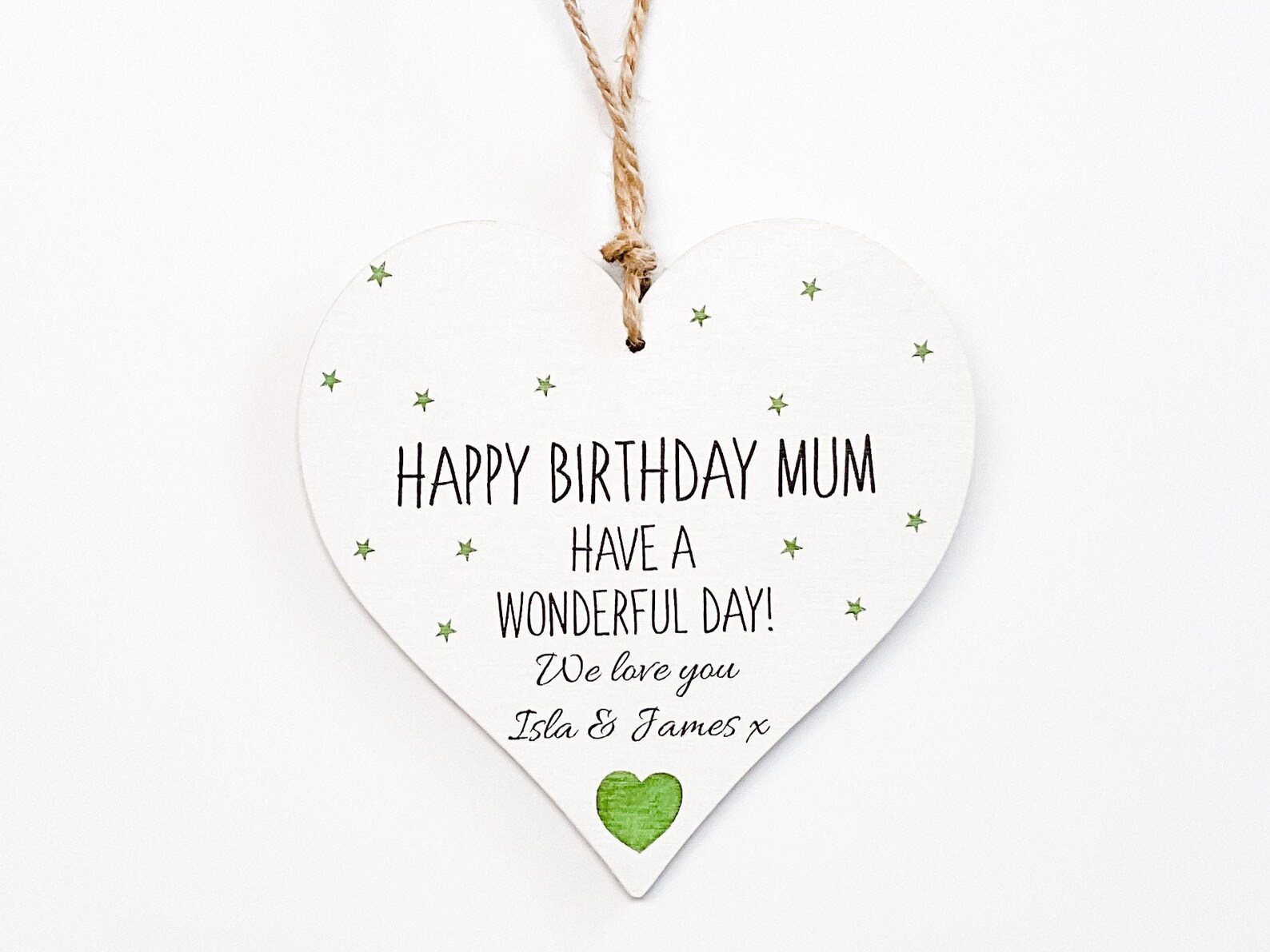PERSONALISED HAPPY BIRTHDAY Plaque Birthday Gift for Her Etsy