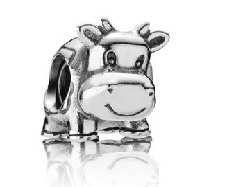 authentic     Pandora  cow charm