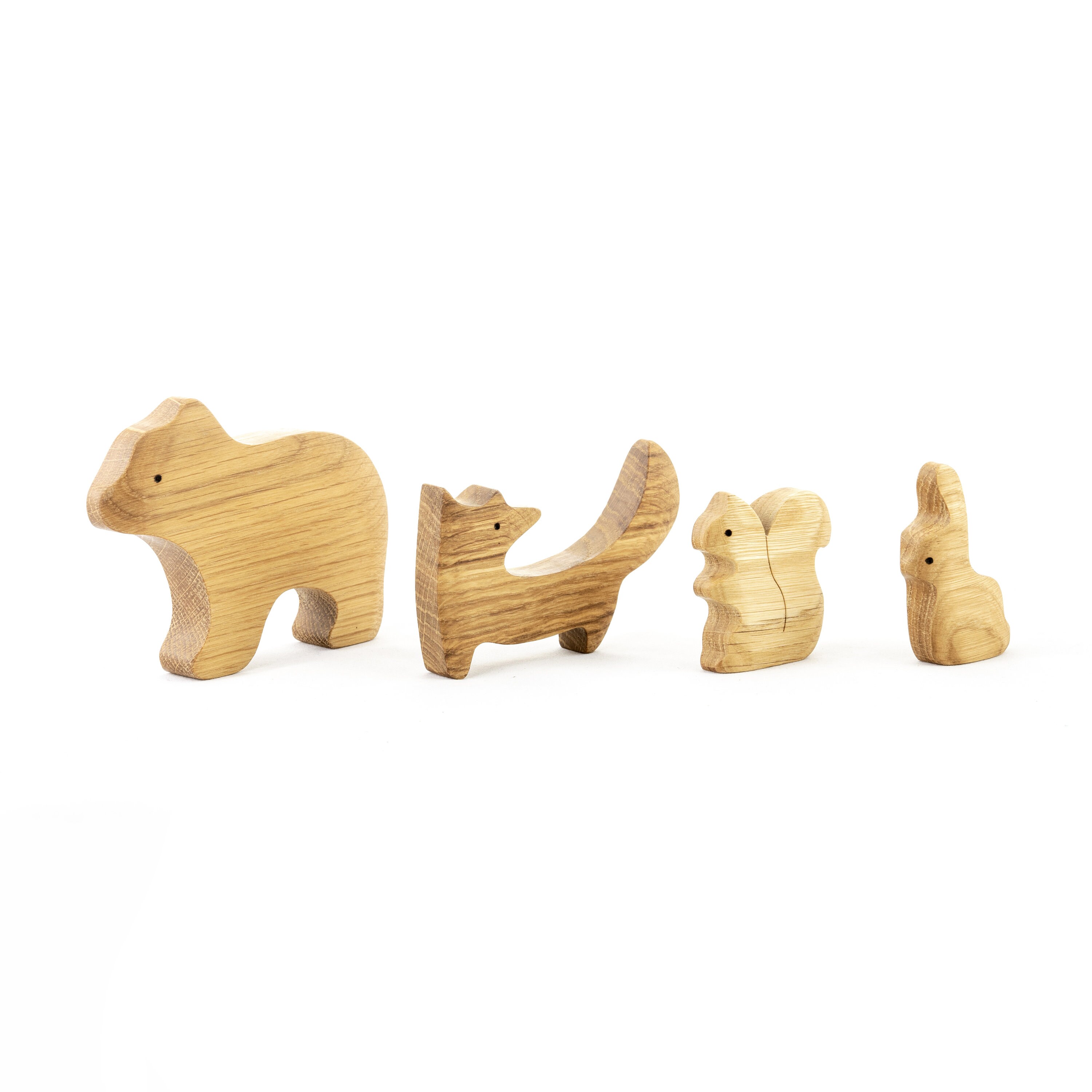 Forest Animal Toys Waldorf Wooden Toys Motor Skills Animal Etsy