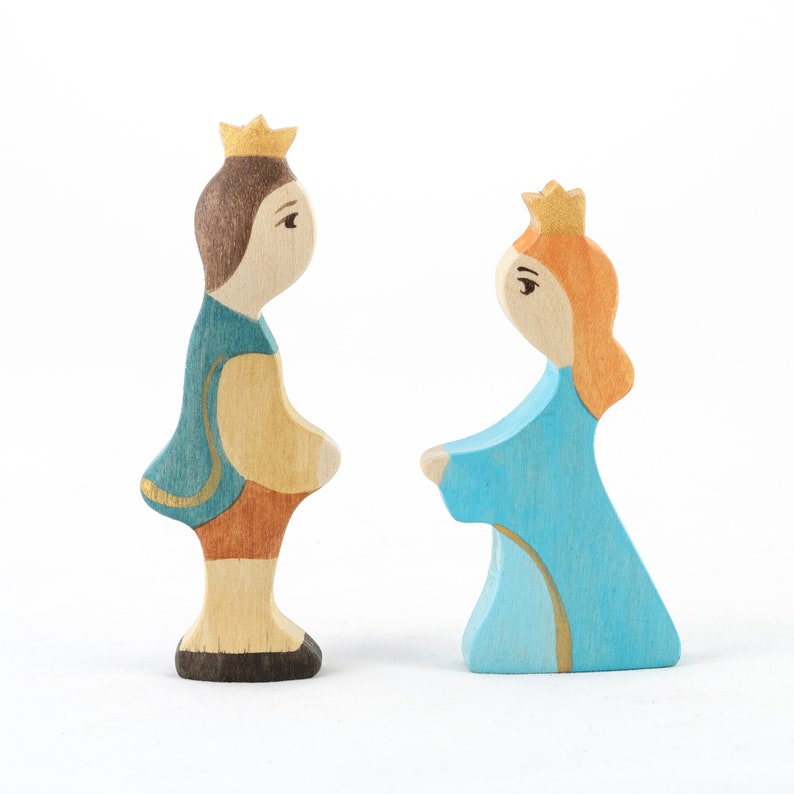 Wooden Princess Figures