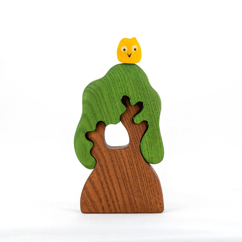Forest Owl Wood Puzzle