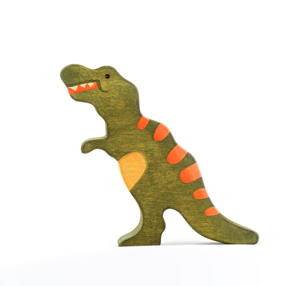 wooden dinosaur toys