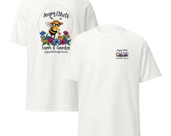CUSTOM ORDER Angry Ethel's Farm & Garden Unisex classic tee