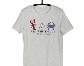 Louisiana Cajun Patriotic  t-shirt