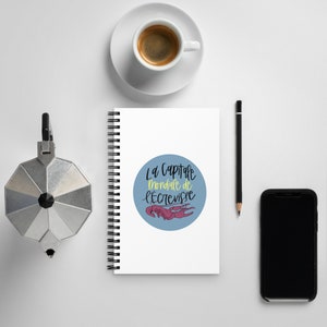 Louisiana Crawfish Capital of the World Breaux Bridge Artwork on Notebook
