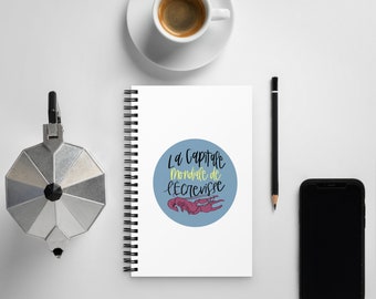 Louisiana Crawfish Capital of the World Breaux Bridge Artwork on Notebook