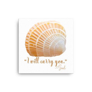Seashell Bible Verse Art Print (click to See More Products Available ...
