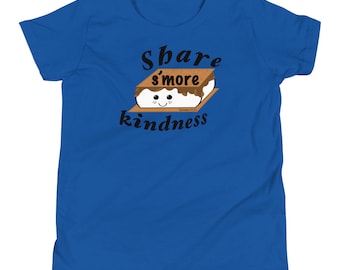 S'mores Kindness Bible Verse Youth Short Sleeve T-Shirt