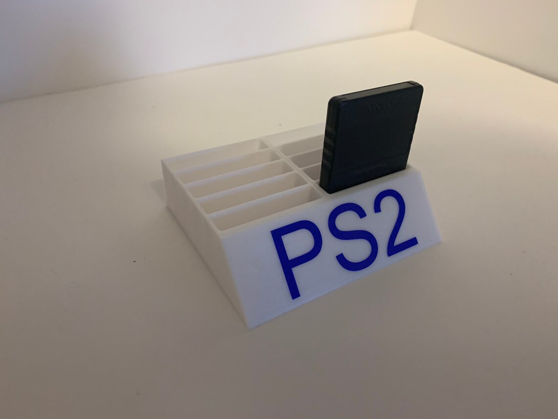 3d printed PS2 memory card holder v1 Etsy