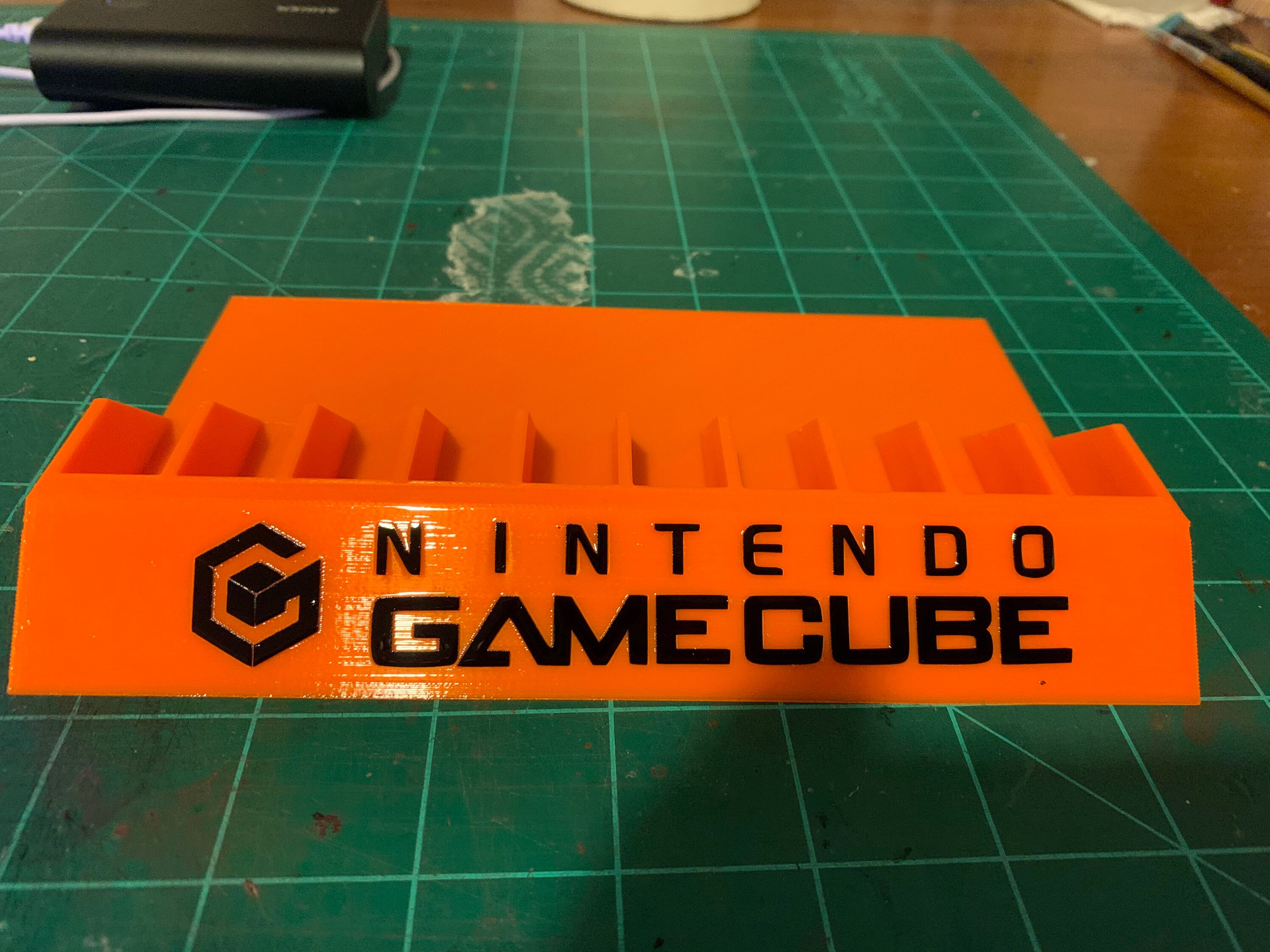 3d Printed Gamecube Game Case Holder Etsy