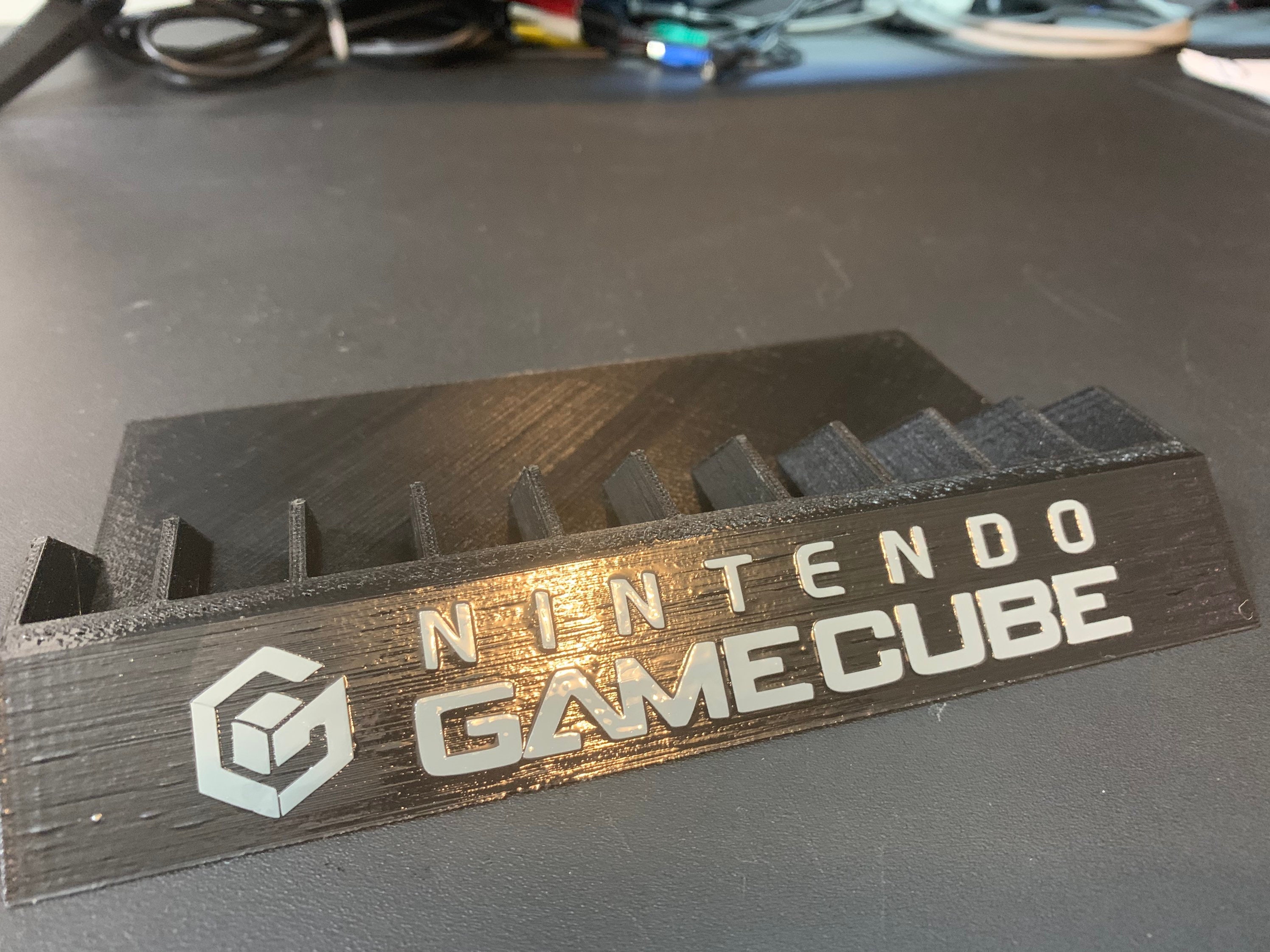 3d Printed Gamecube Game Case Holder Etsy