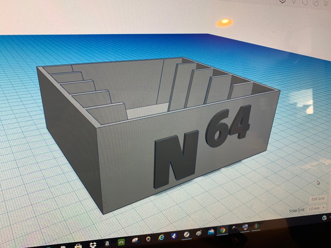 3d printed Nintendo 64 game cartridge holder Etsy