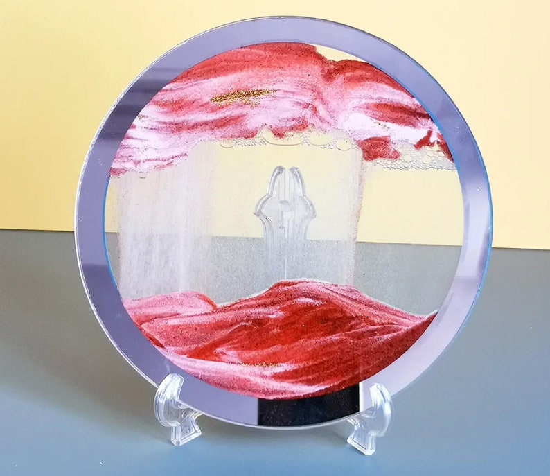 Moving Sand Art Frame Natural Landscape Home Decoration Etsy