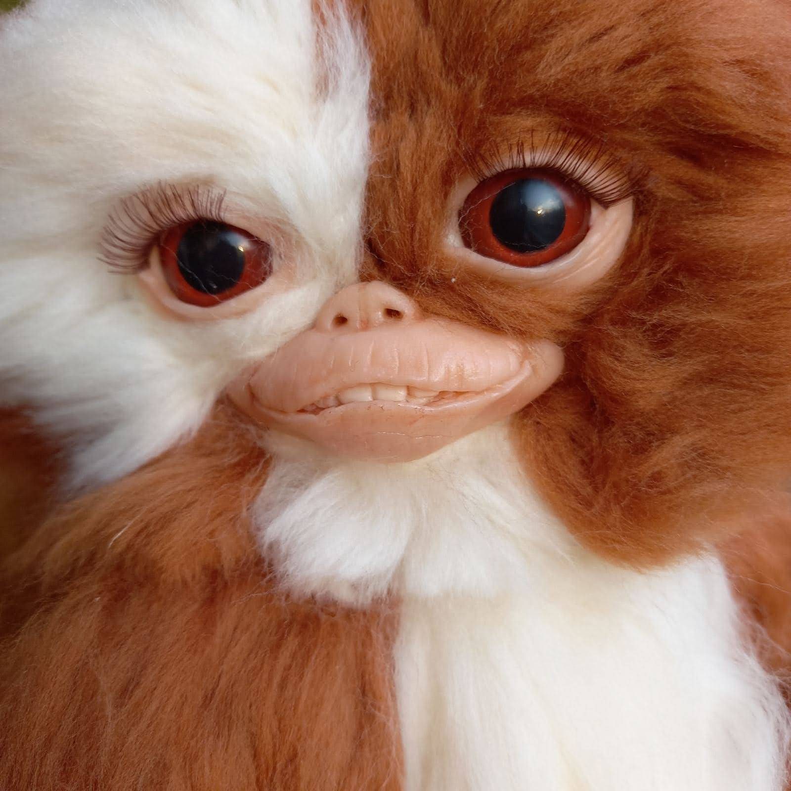 Gizmo Mogwai gremlin, stuffed toy, ooak, 17 cm - Inspire Uplift