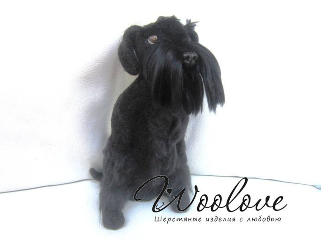 Miniature Schnauzer Custom Made Pet Portrait/schnauzer Gifts