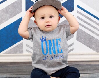 Boy First Birthday Im One Shirt Boy First Birthday Shirt Etsy