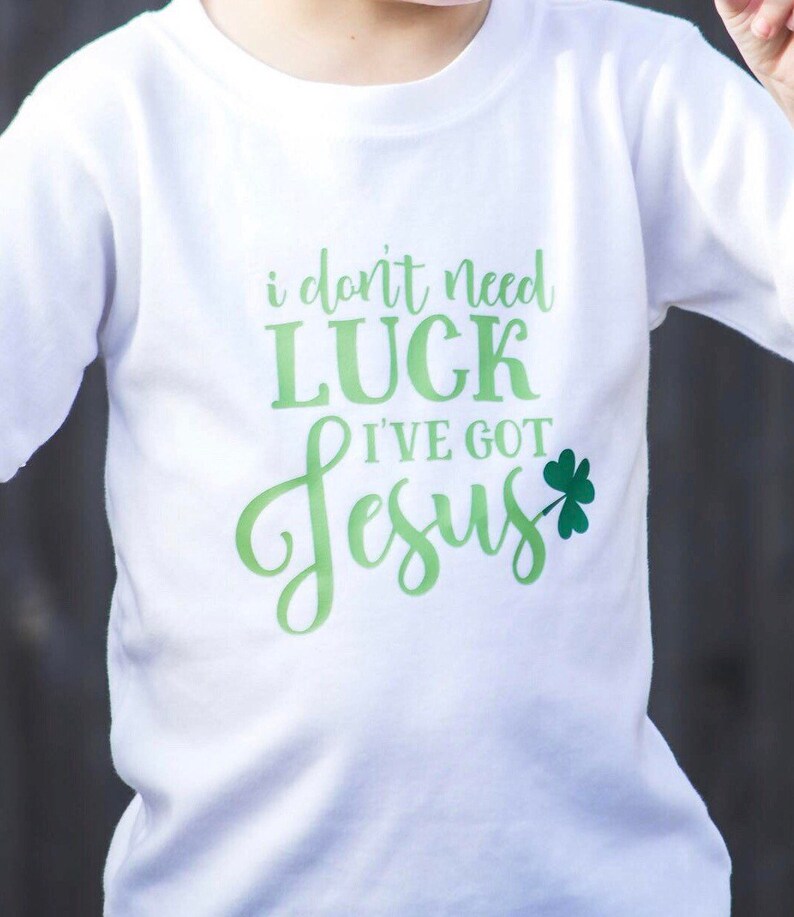 Patricks Day Irish Pride Lucky Charm Four Leaf Clover Kids Youth T-Shirt Tee St