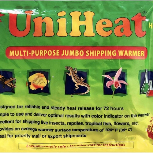Heat Pack Uniheat 40 Hours Heat Pack / for Shipping Plants Etsy