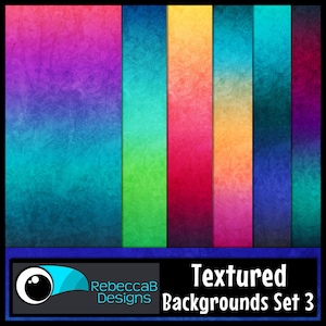 Textured Backgrounds Set 3, Backgrounds Clip Art, Digital Backgrounds, Digital Papers, Textured Scrapbook Papers, Digital Scrapbooking