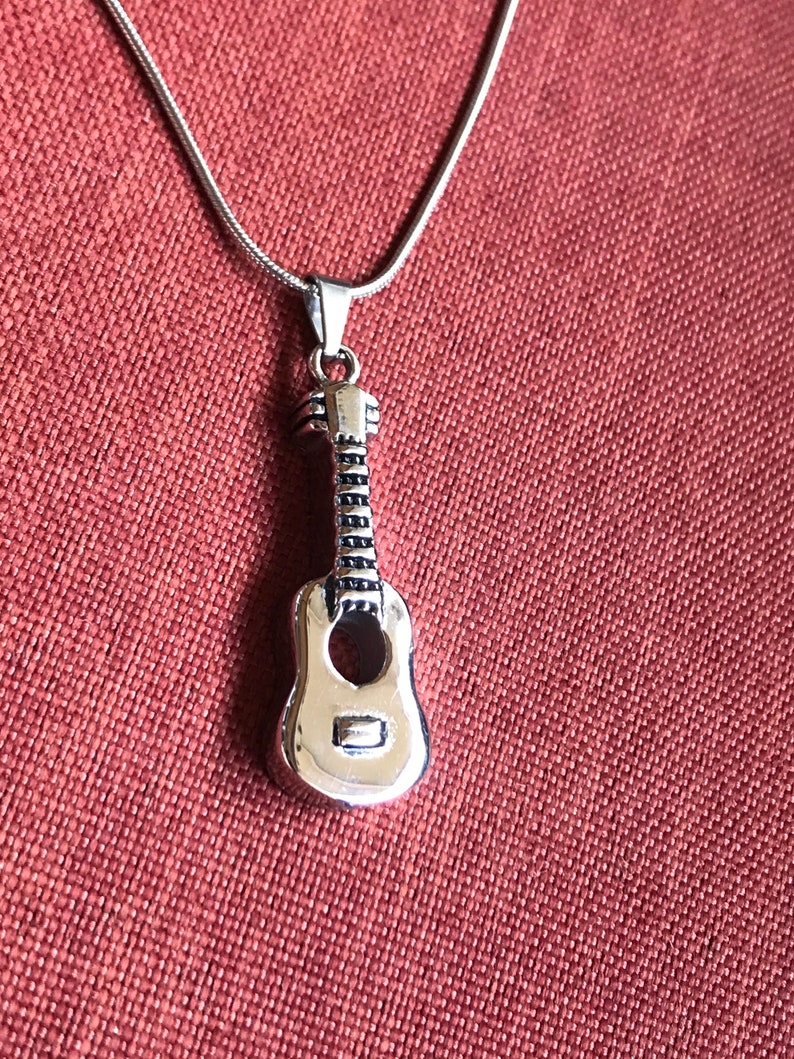 Cremation Jewelry For Ashes Guitar Jewelry For Ashes Human Etsy.de