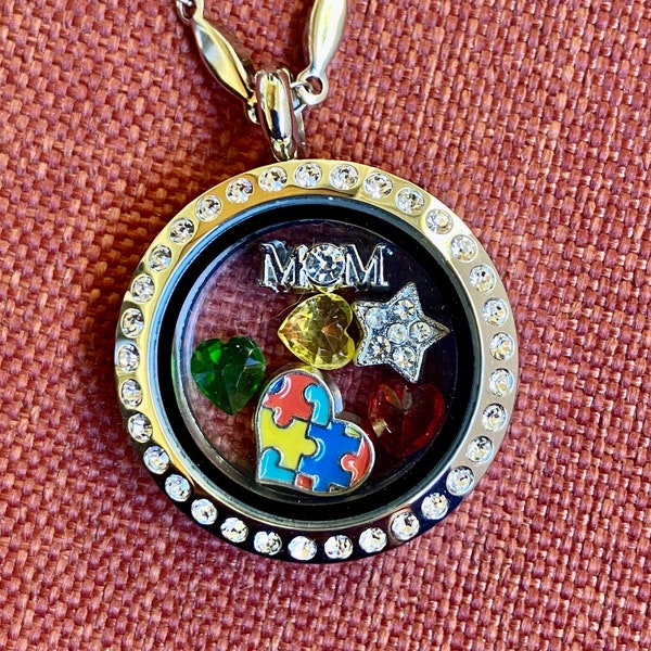 Autism Necklace Etsy