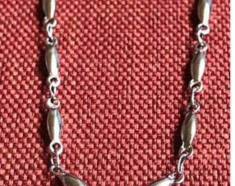 Silver Polished Stainless Steel Chain